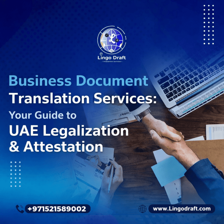 business document translation services