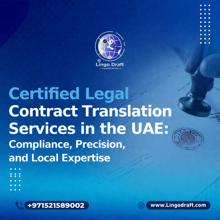 legal contract translation services