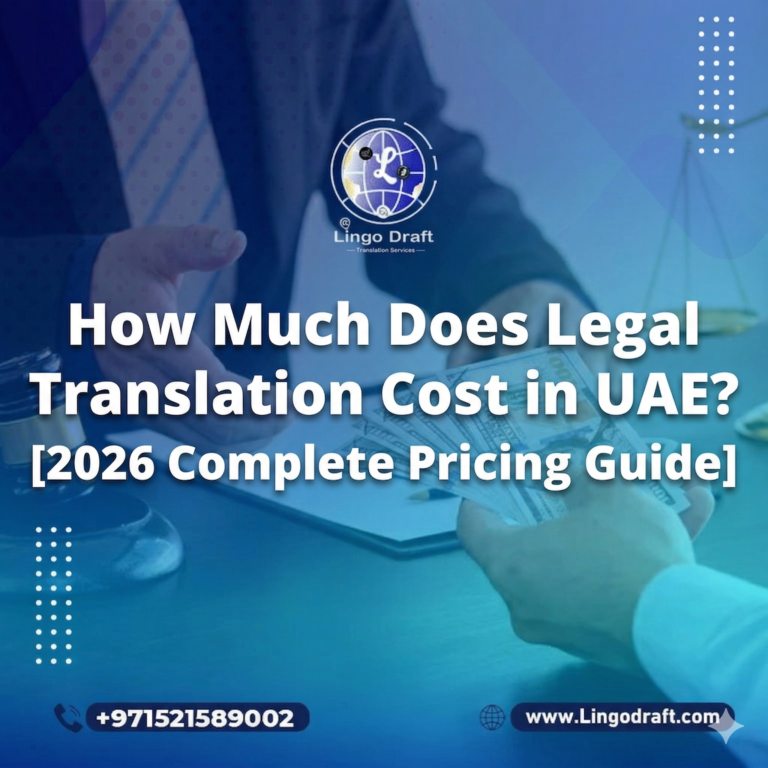 how much does legal translation cost