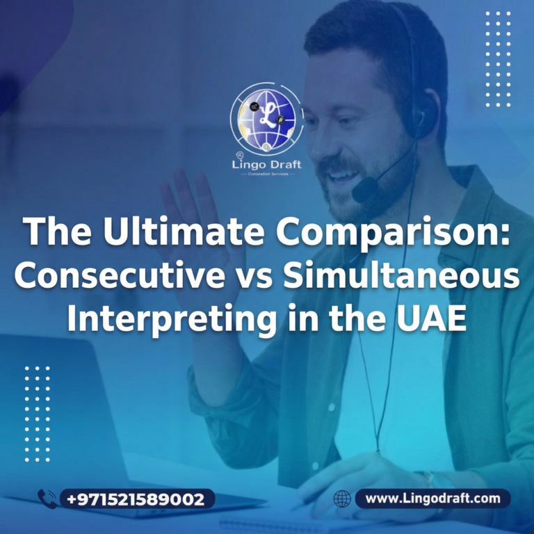 consecutive vs simultaneous interpreting