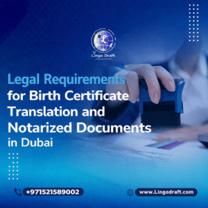 birth certificate translation and notarized