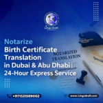 notarize birth certificate translation
